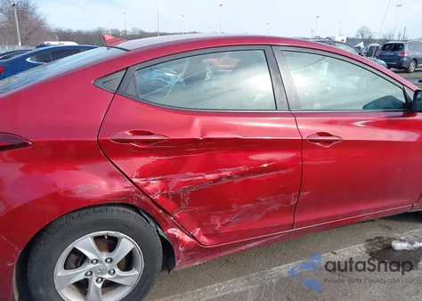 2015 Hyundai Elantra Se из США, поврежденный, VIN 5NPDH4AE2FH550176